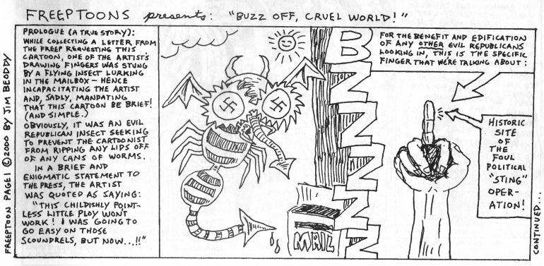 Columbus Free Press Summer 2000 Panel 1