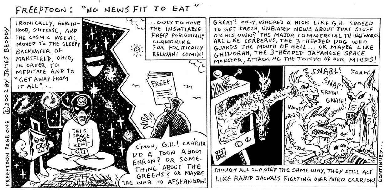 No News Fit To Eat - Page 1