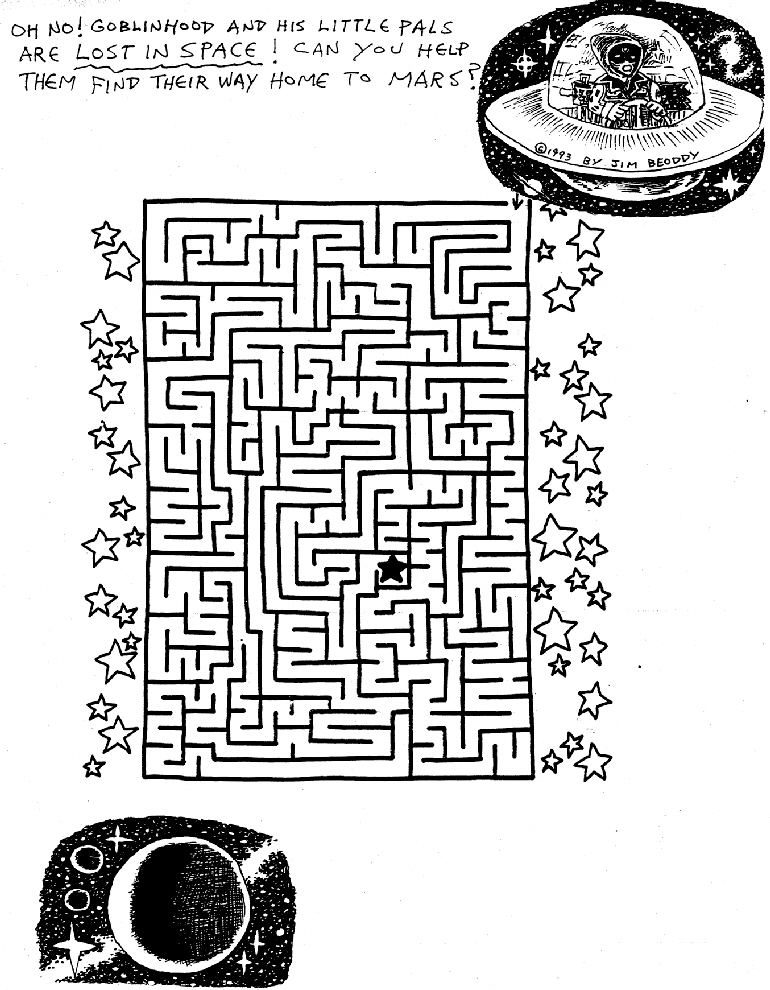 A Martian Maze