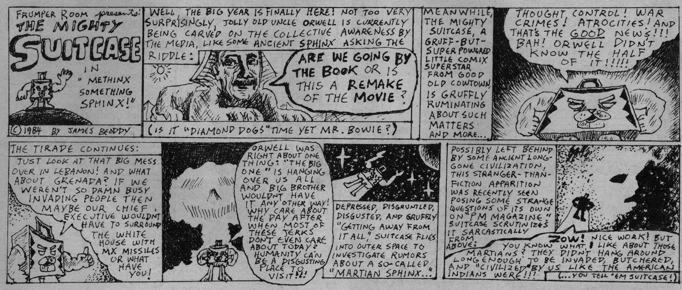 The Columbus Free Press February 1984 - Methinx Something Sphinx