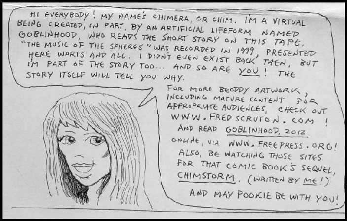 Music Of The Spheres cassette back label