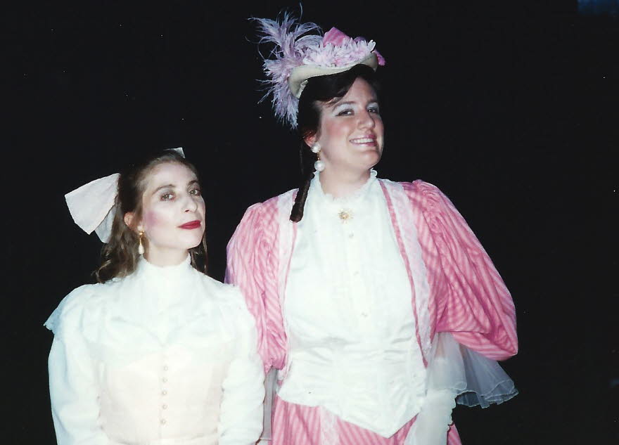 Lori McCargish and an unknown actress